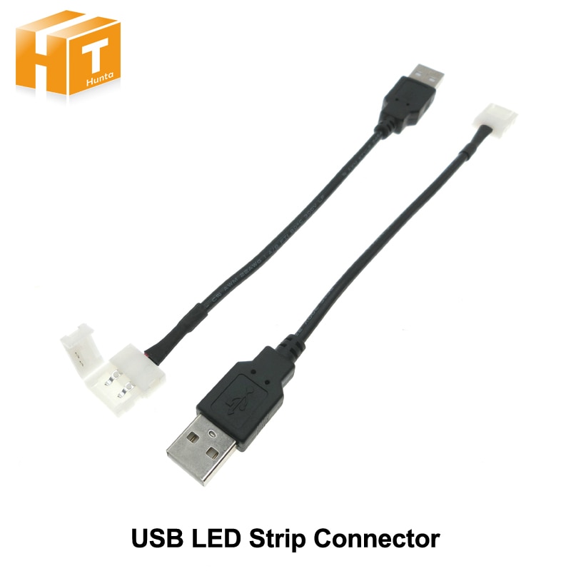 USB LED Ʈ Ŀ 2pin 8mm / 10mm 5V LED Ʈ 5 /.